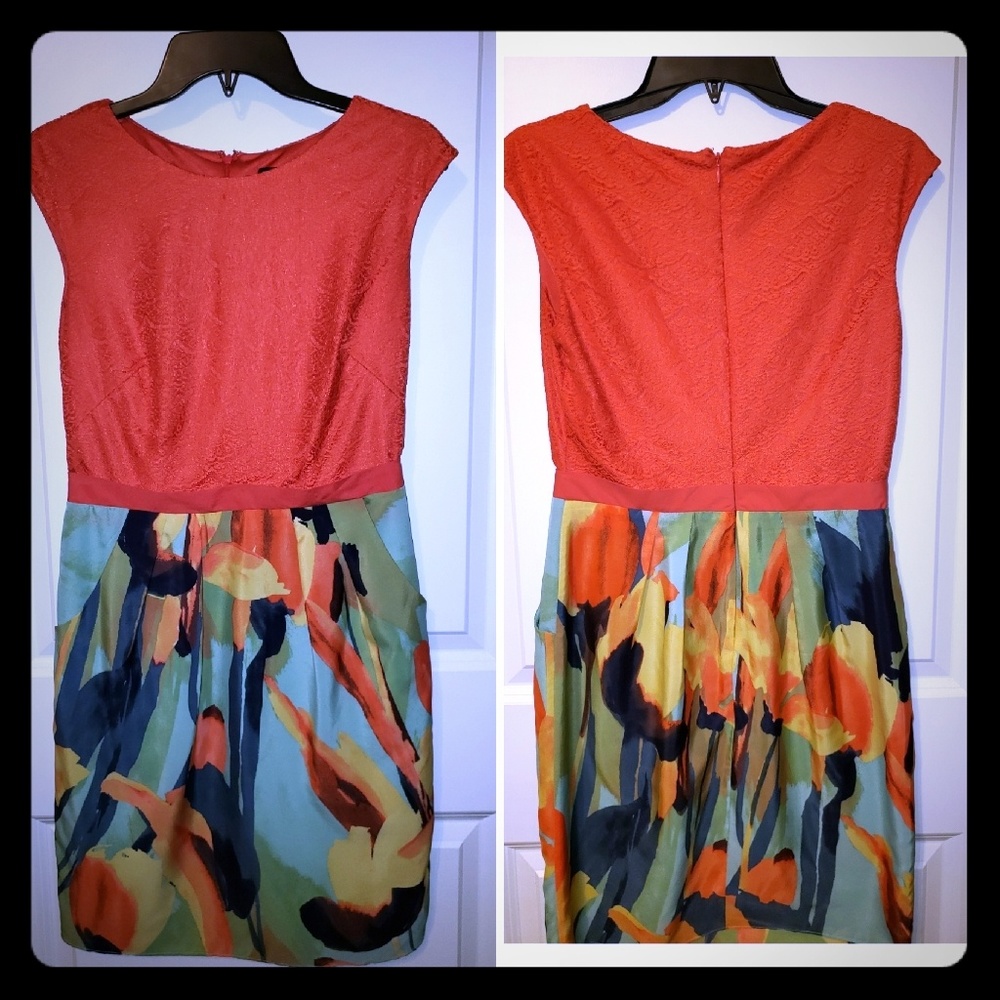 Adriana Papell Knee Length Dress